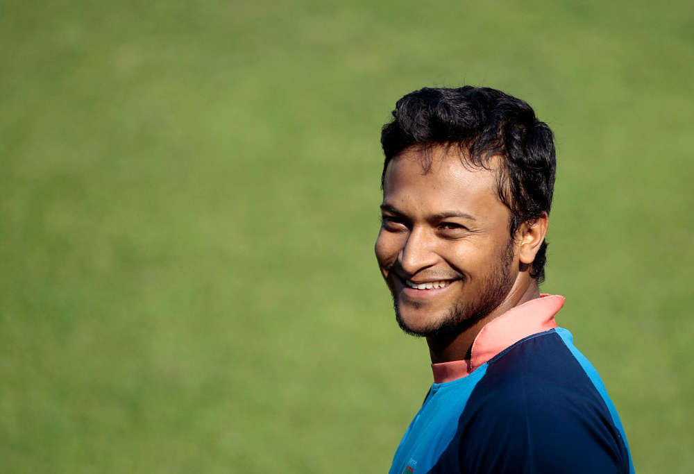 Bangladesh all-rounder Shakib Al-Hasan