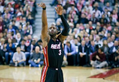 Wade addition to push the Cavs past the Celtics