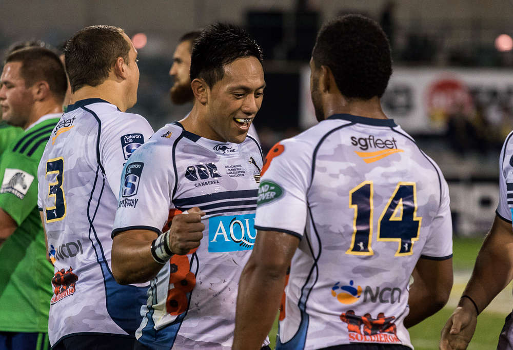 Christian Lealiifano and Henry Speight (Photo: John Youngs photography)