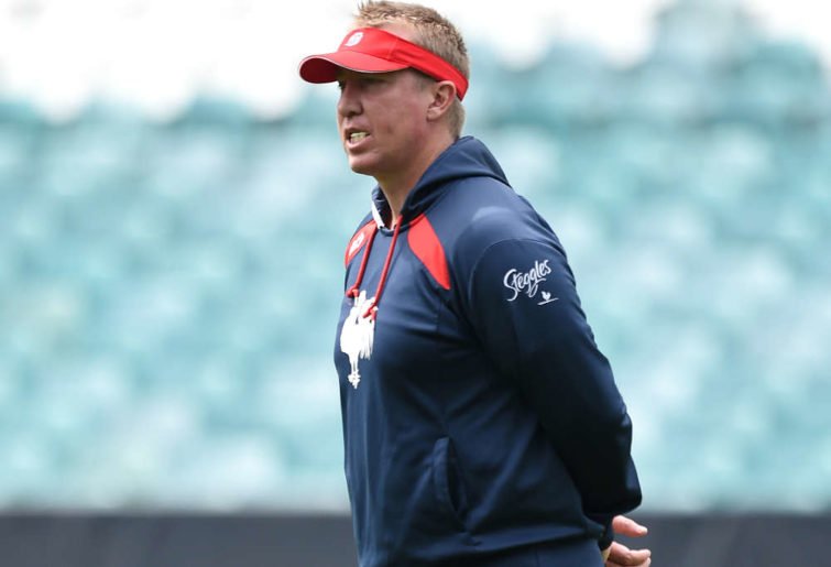 Sydney Roosters NRL coach Trent Robinson