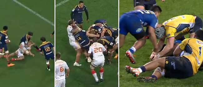 Head and neck contact in Super Rugby