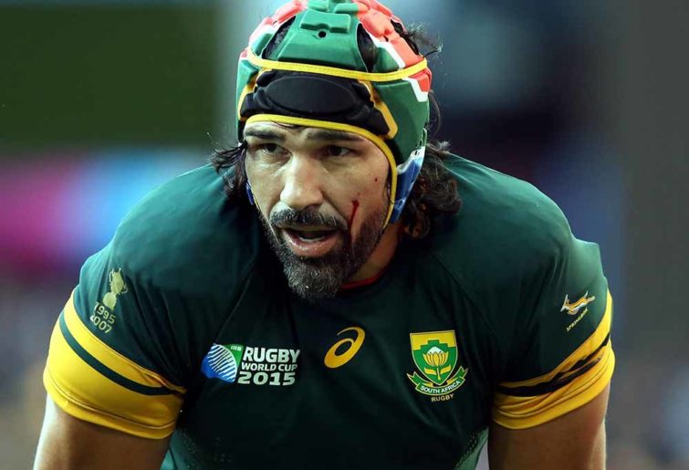 South Africa's Victor Matfield