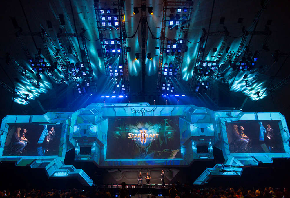 Starcraft II Stage at Blizzcon
