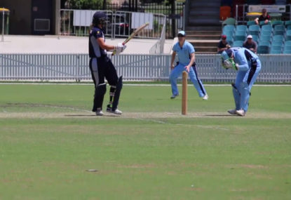 Meg Lanning's dismissal is one of the strangest you'll see in cricket