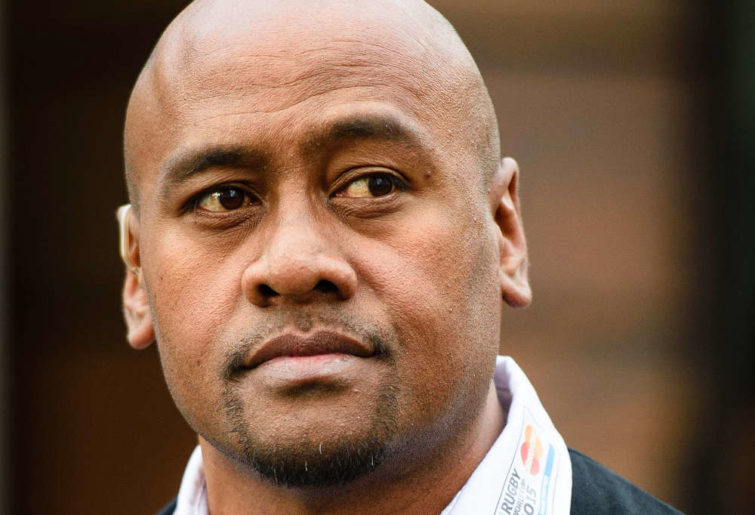 Former New Zealand rugby union player Jonah Lomu