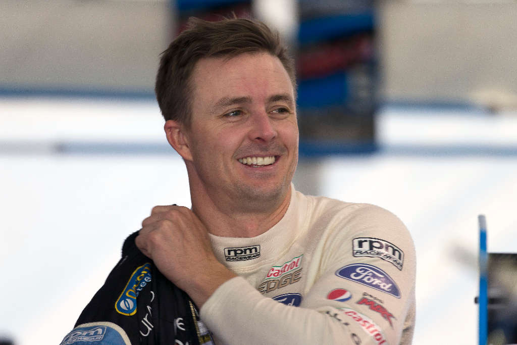 Mark Winterbottom puts on his overalls.