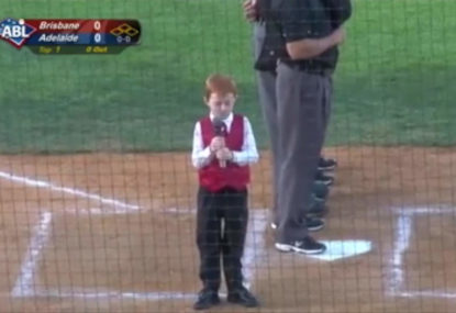 WATCH: Seven-year-old boy goes viral after hiccuping through national anthem