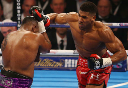 Will Anthony Joshua need to form his own 'Bum of the Month Club'?