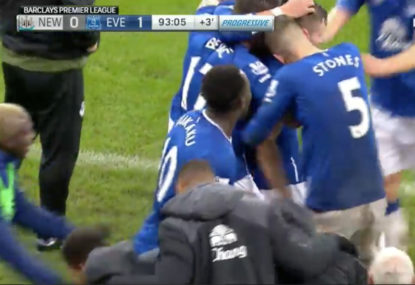 Everton vs Newcastle EPL highlights: Cleverley's last gasp header the difference