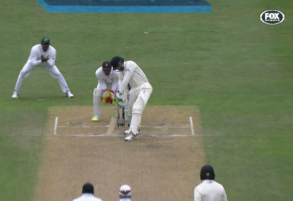 WATCH: Martin Guptill undone by an unplayable delivery