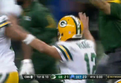 WATCH: Packers steal win with stunning 61-yard Hail Mary