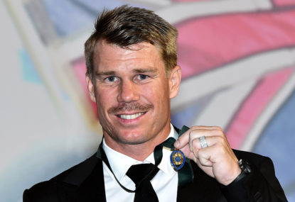 Warner makes history with surprising AB Medal win