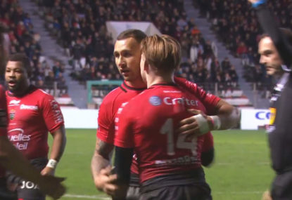 WATCH: James O'Connor snags double in Top 14 win