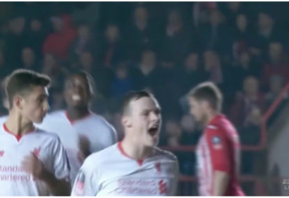 WATCH: Aussie Brad Smith saves Liverpool in the FA Cup