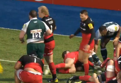 WATCH: Saracens create history by scoring hat-trick of penalty tries