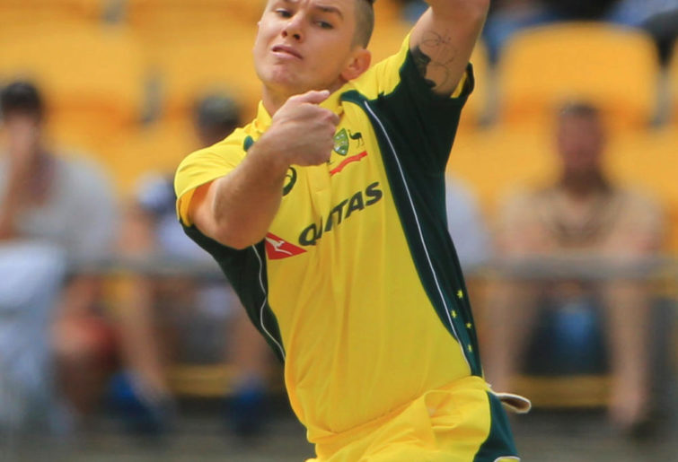 Australia's Adam Zampa bowls
