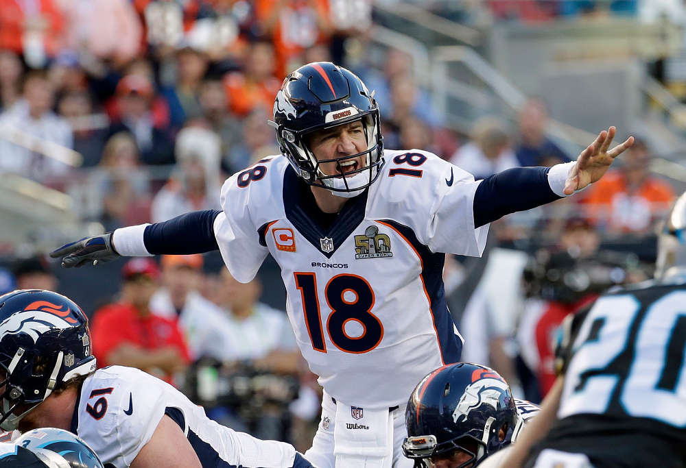 Denver Broncos’ Peyton Manning