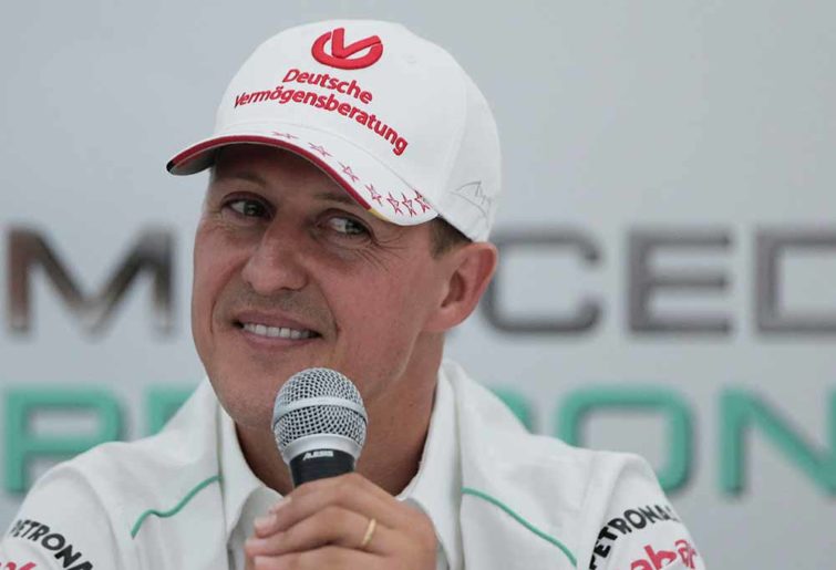 Michael Schumacher press conference