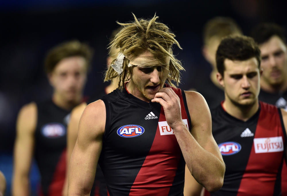 Essendon Bombers player Dyson Heppell