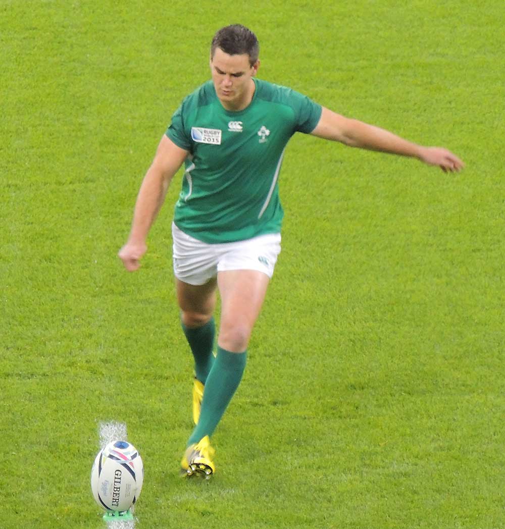 Irish rugby union player Jonathan Sexton