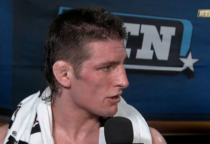 WATCH: College wrestler dedicates championship to his epic mullet
