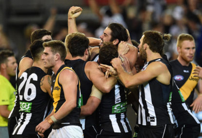 Collingwood are suffering a shortage of talls
