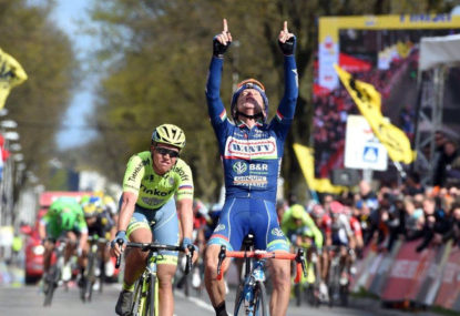 Gasparotto wins second Amstel Gold Race