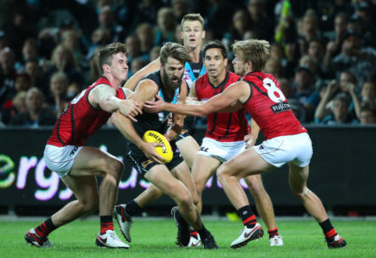 Port Adelaide are at risk of stumbling into the AFL's bottom four