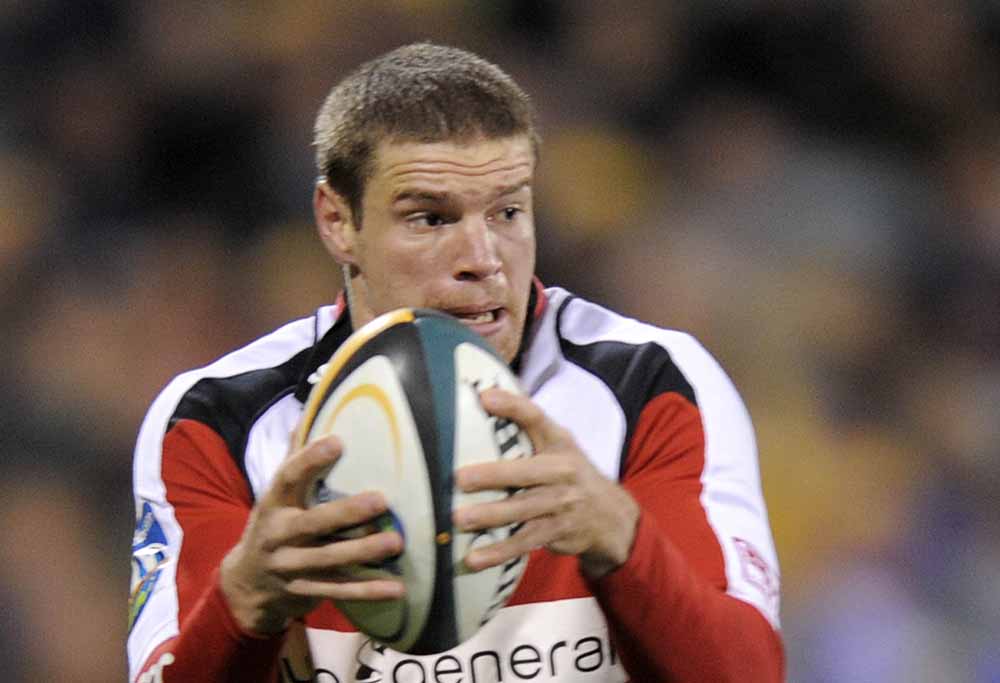 Lions Jannie Boshoff looks for support