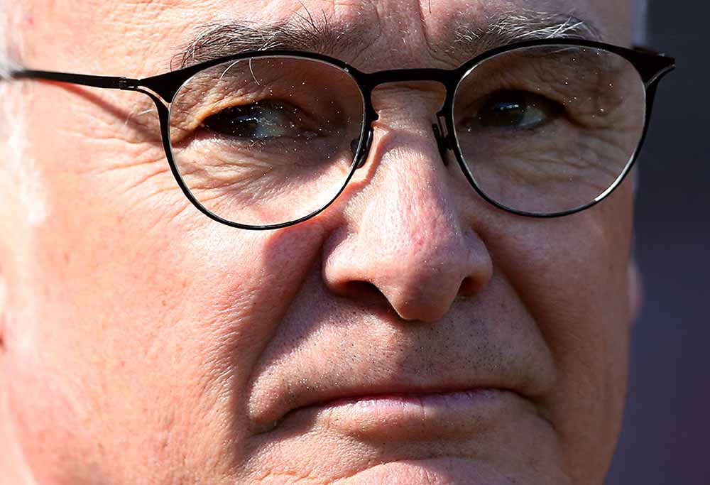 Leicester City coach Claudio Ranieri