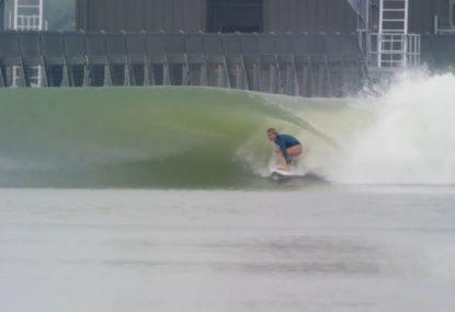 WATCH: Aussie invited to ride 'perfect' barrels produced by Kelly Slater's wave machine