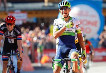 'Aussie' Esteban Chaves on track for Giro podium after winning Queen Stage