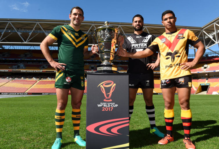 Rugby League World Cup host country captains