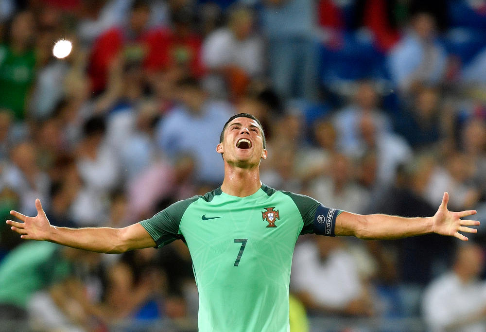 Cristiano Ronaldo Portugal Football Euro 2016