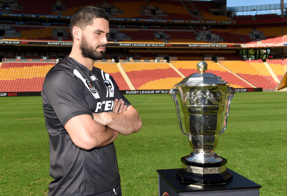 Jesse Bromwich, Rugby League World Cup trophy