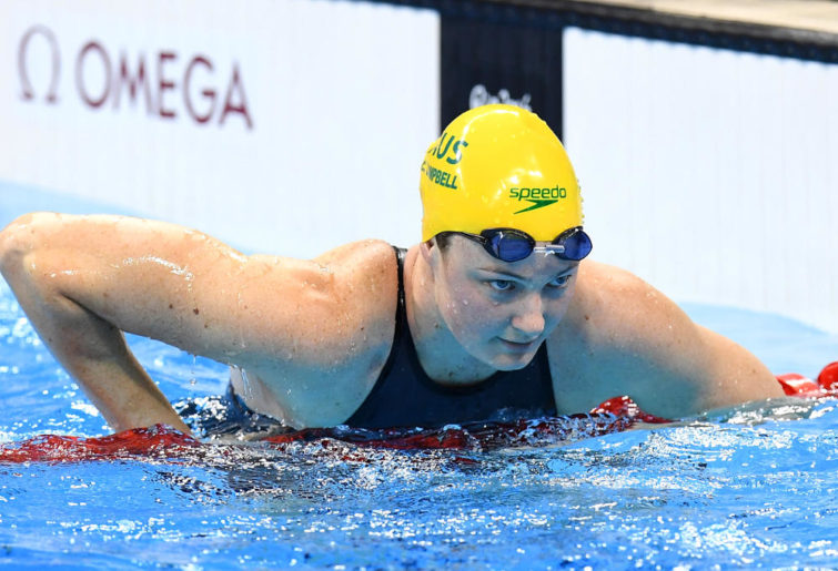 Australian swimmer Cate Campbell