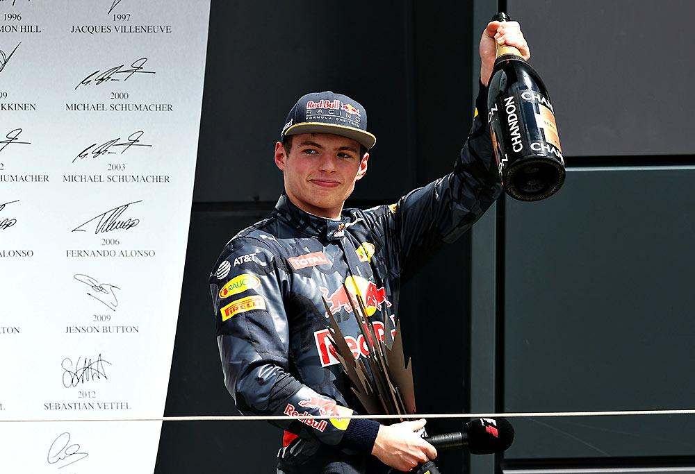 Max Verstappen of Netherlands and Red Bull Racing