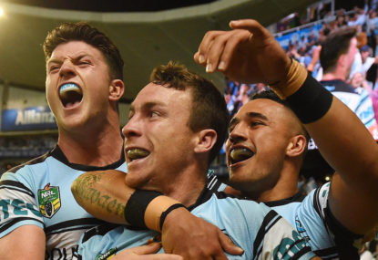 Up, Up, Cronulla: Sharks one hurdle from maiden title