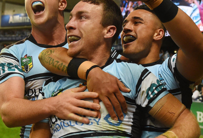 James Maloney Cronulla Sharks NRL Finals 2016 Rugby League tall