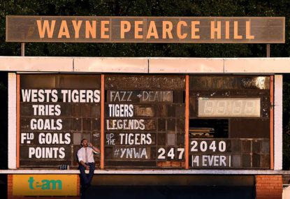 A full house, a farewell and a flogging: Strange days at Leichhardt Oval