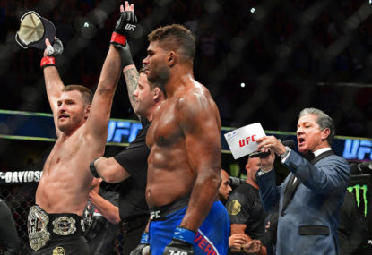 Stipe Miocic versus Francis Ngannou is a can't-miss fight