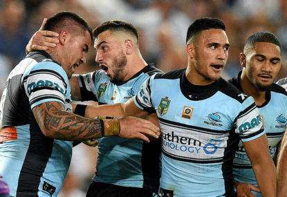 Sharks keep Storm tryless in grand final rematch