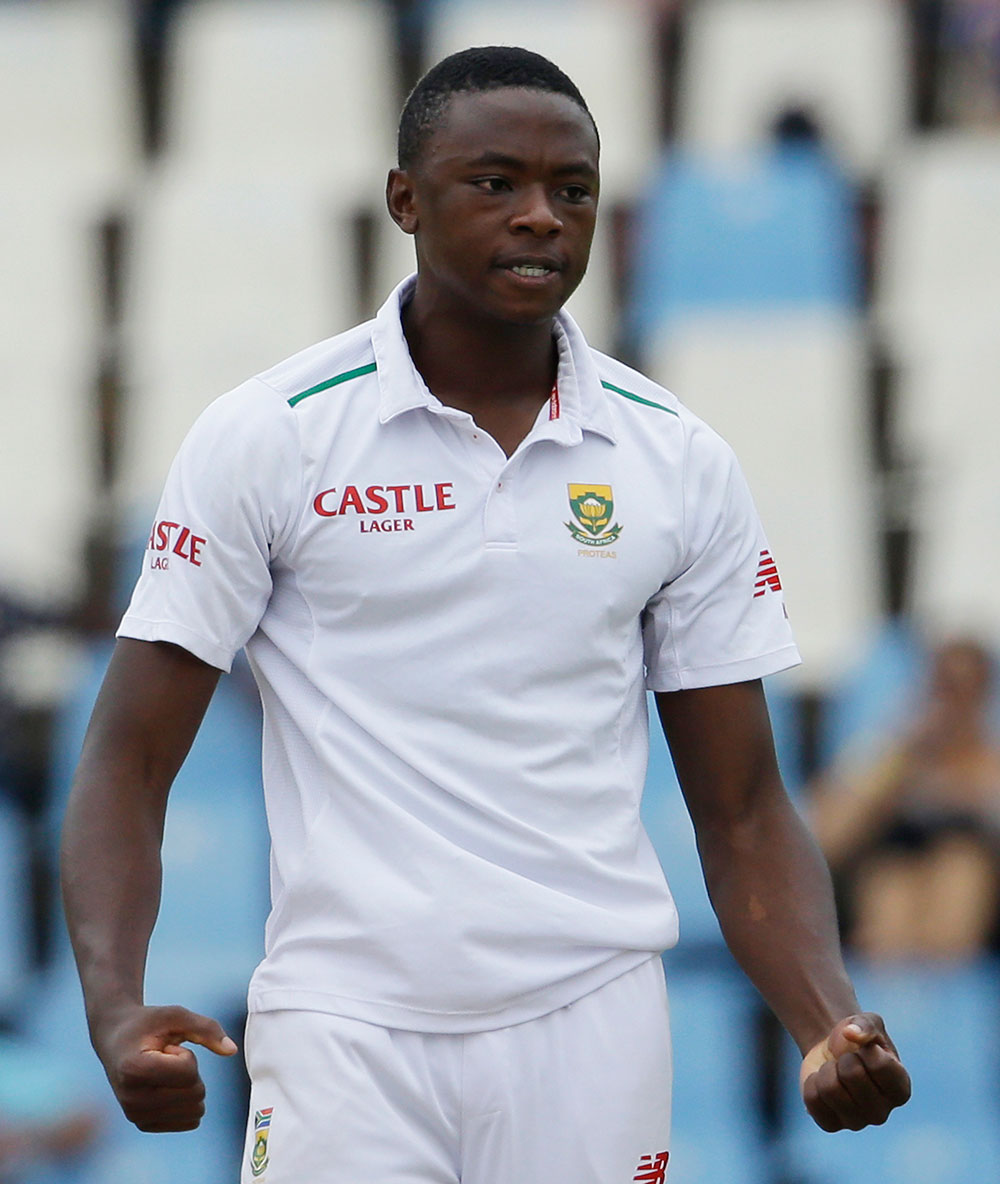 South Africa’s bowler Kagiso Rabada