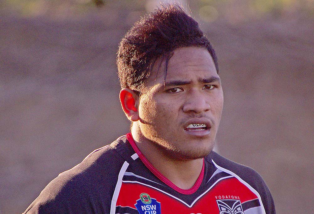 Solomone Kata of the New Zealand Warriors