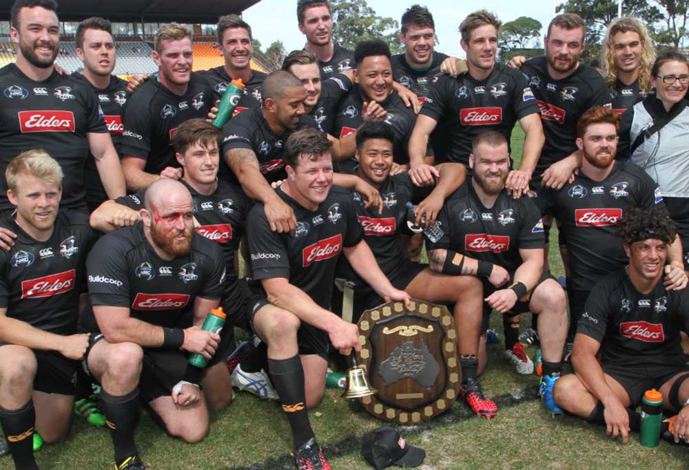 NSW Country Eagles with the Horan-Little Shield