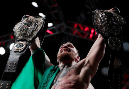 Conor McGregor relinquishes stranglehold on featherweight division