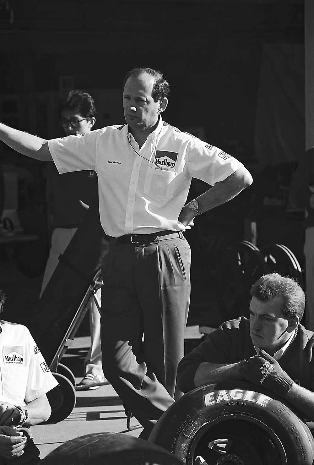 Ron Dennis, former boss of McLaren Formula One motorsport team. 