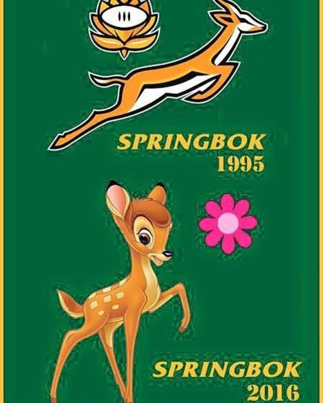 The Springbok new logo updated for 2016's form. (Alexei17/Reddit)