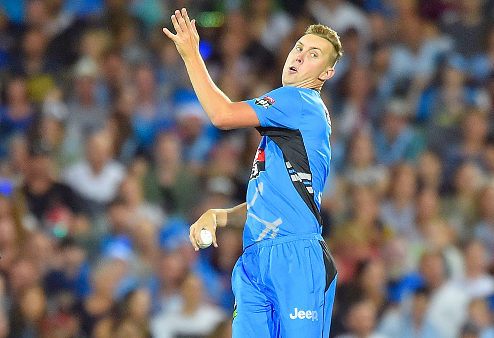 Billy Stanlake's height and action are set to make him a star. (AAP Image/David Mariuz)