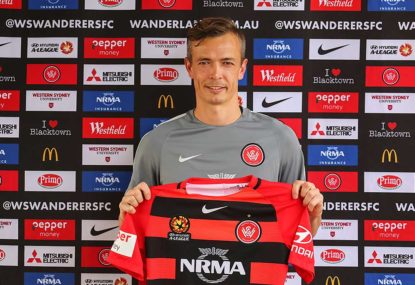 Ryan Griffiths already on the back foot after signing for Western Sydney